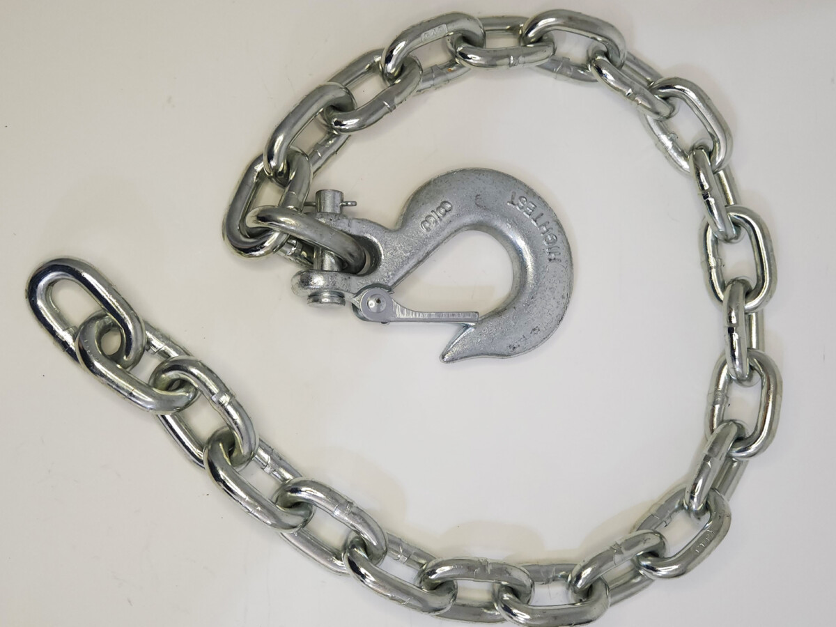 Chain Set, Gooseneck, 36 long w/ Clevis Hooks - Mid-State Trailers NC