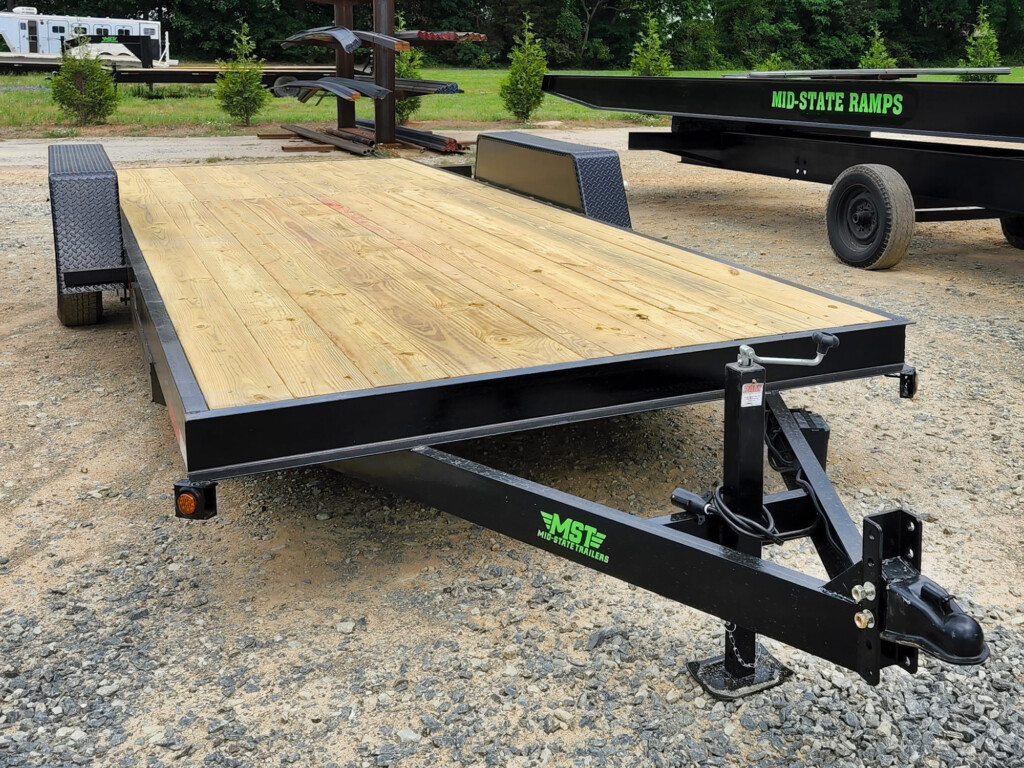 Equipment Hauling Trailer by Mid State Trailers